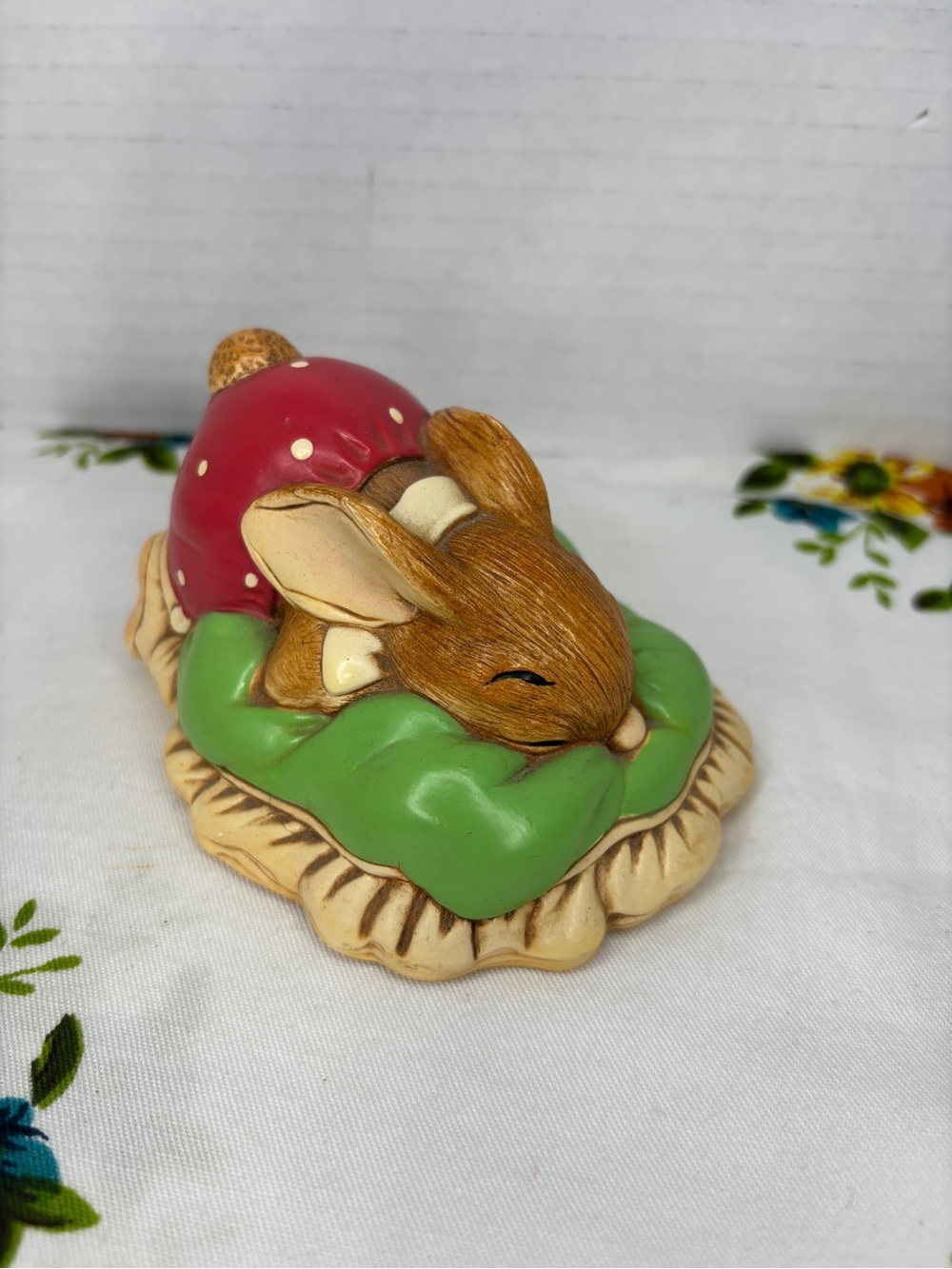 Vintage Pendelfin Stonecraft "Dodger" Rabbit Hand Painted England
